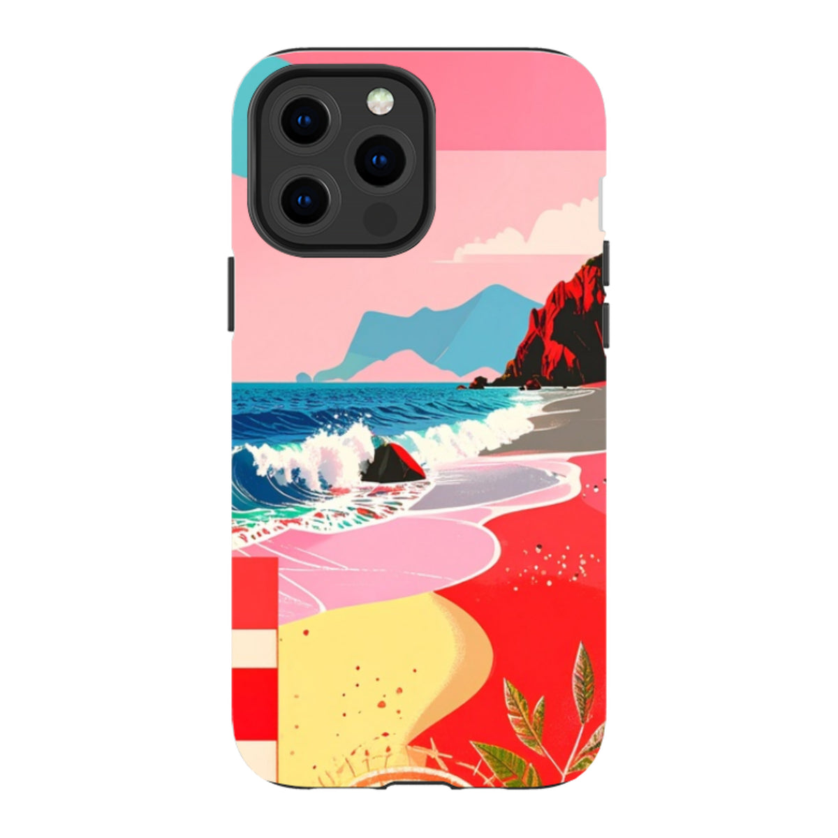 iPhone MagSafe Tough Case - Red Beach