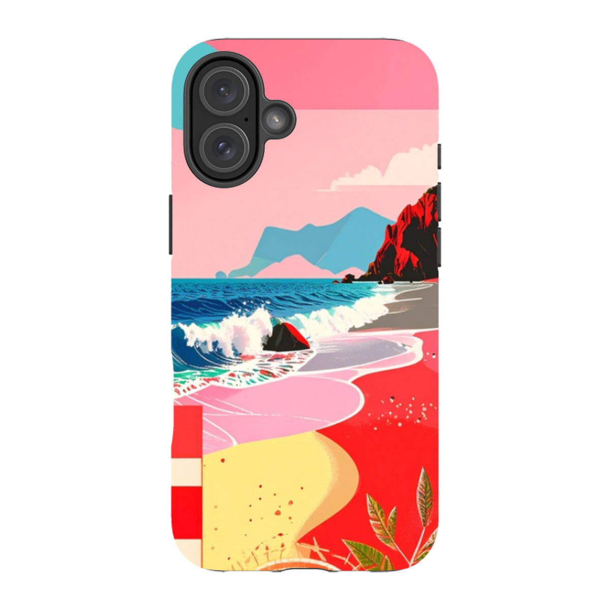iPhone MagSafe Tough Case - Red Beach