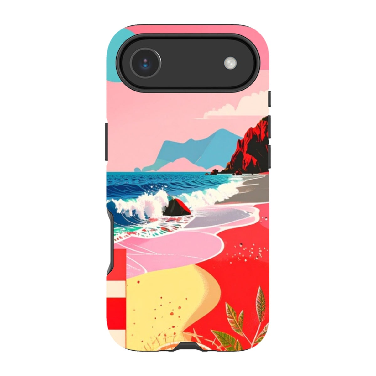iPhone MagSafe Tough Case - Red Beach