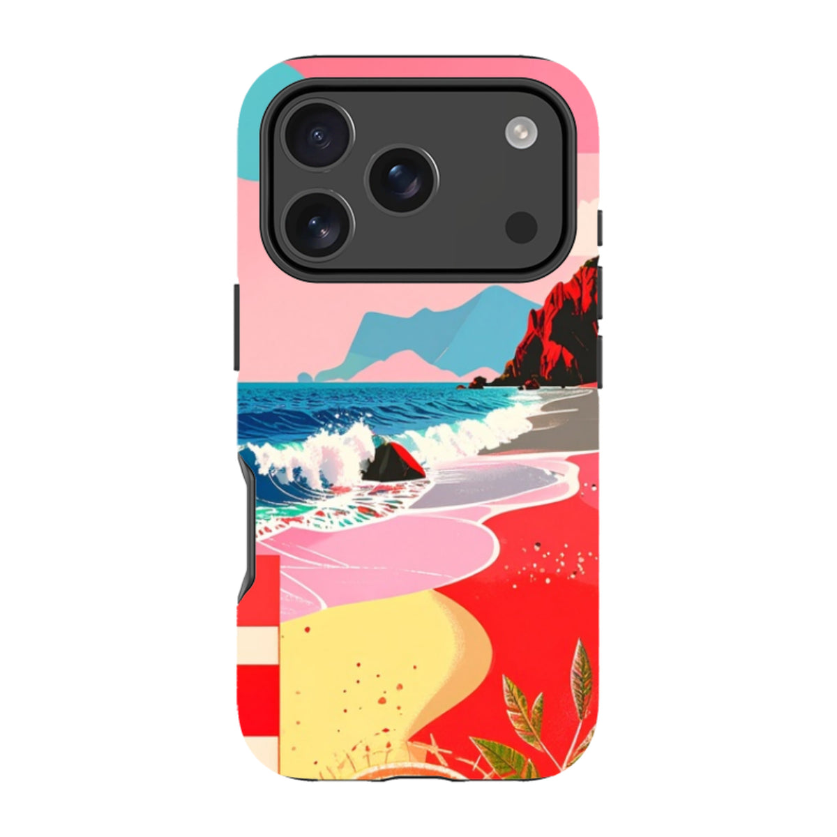 iPhone MagSafe Tough Case - Red Beach