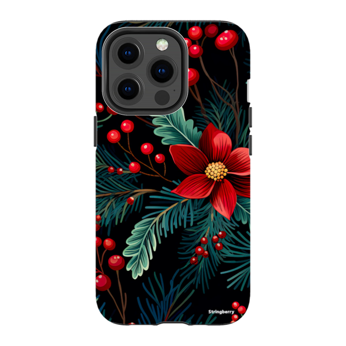 iPhone MagSafe Tough Case - Red Berries II