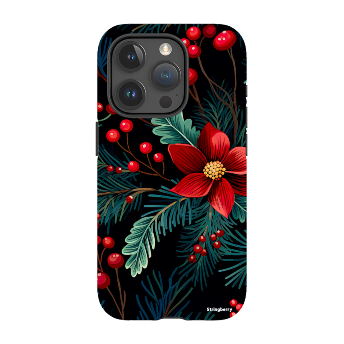 iPhone MagSafe Tough Case - Red Berries II