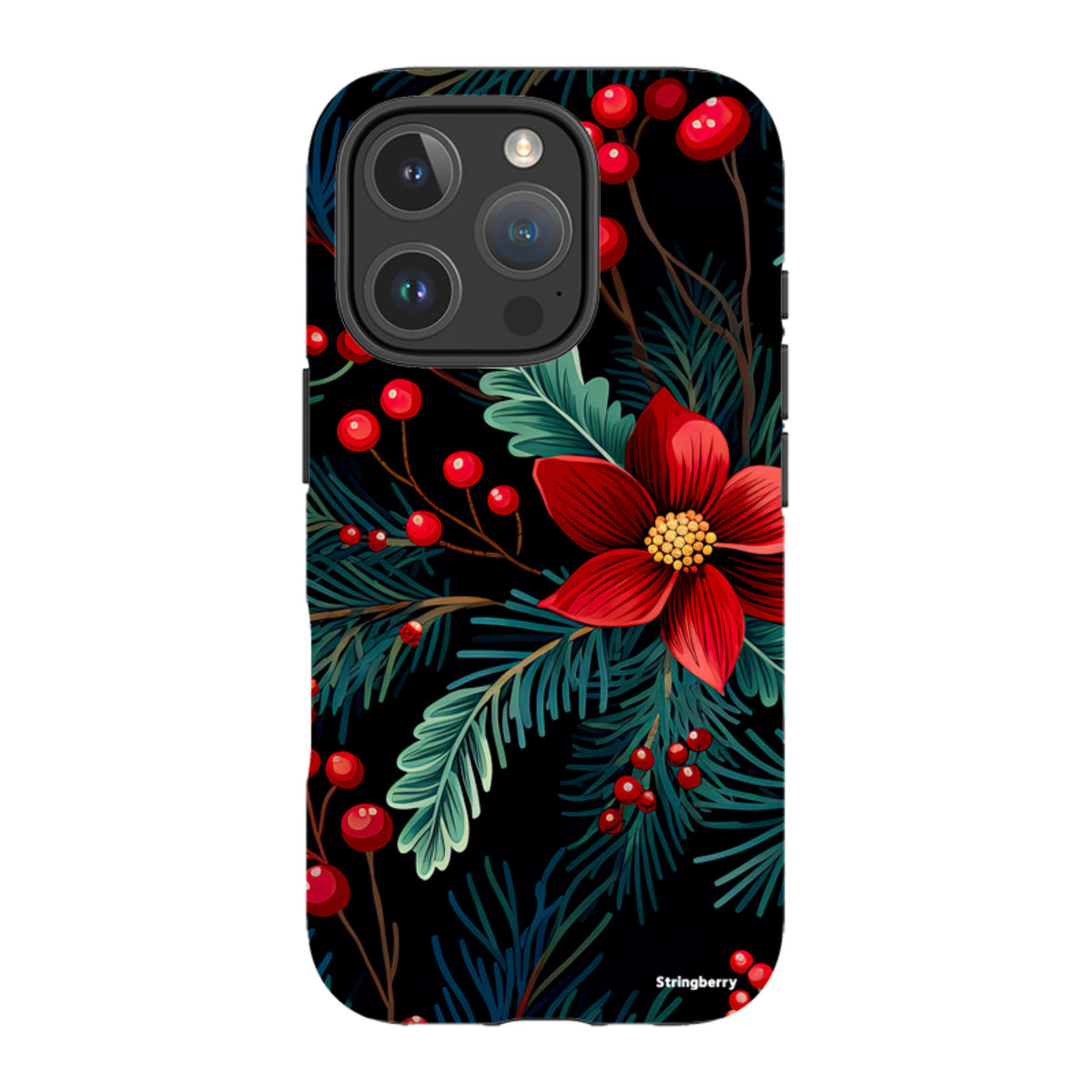 iPhone MagSafe Tough Case - Red Berries II