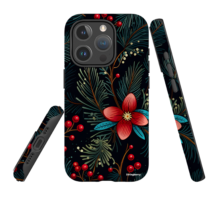 iPhone MagSafe Tough Case - Red Berries