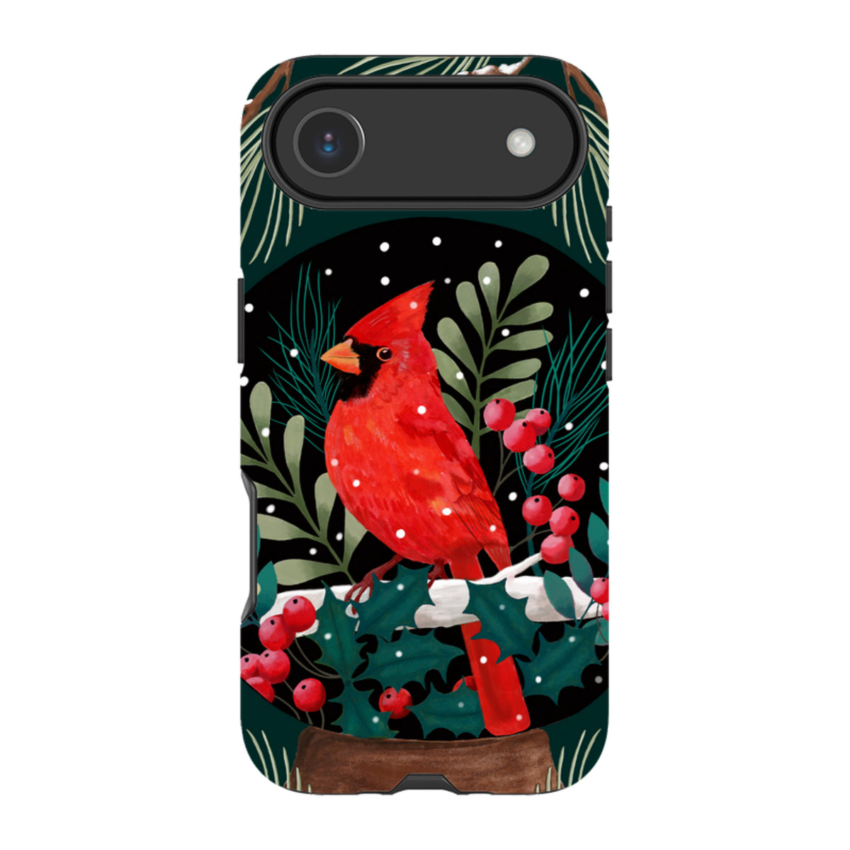 iPhone MagSafe Tough Case - Red Cardinal By Bex Parkin