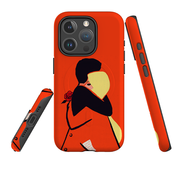 iPhone MagSafe Tough Case – Red Embrace von Paul Thurlby