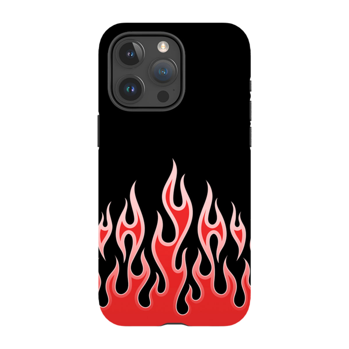 iPhone MagSafe Tough Case -  Red Flames