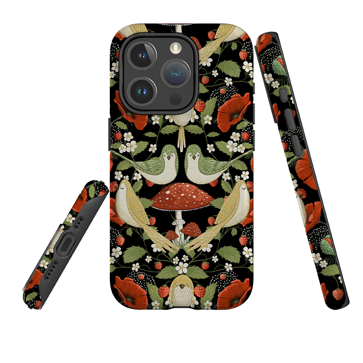 iPhone MagSafe Tough Case - Red Poppies By Maja Lindberg