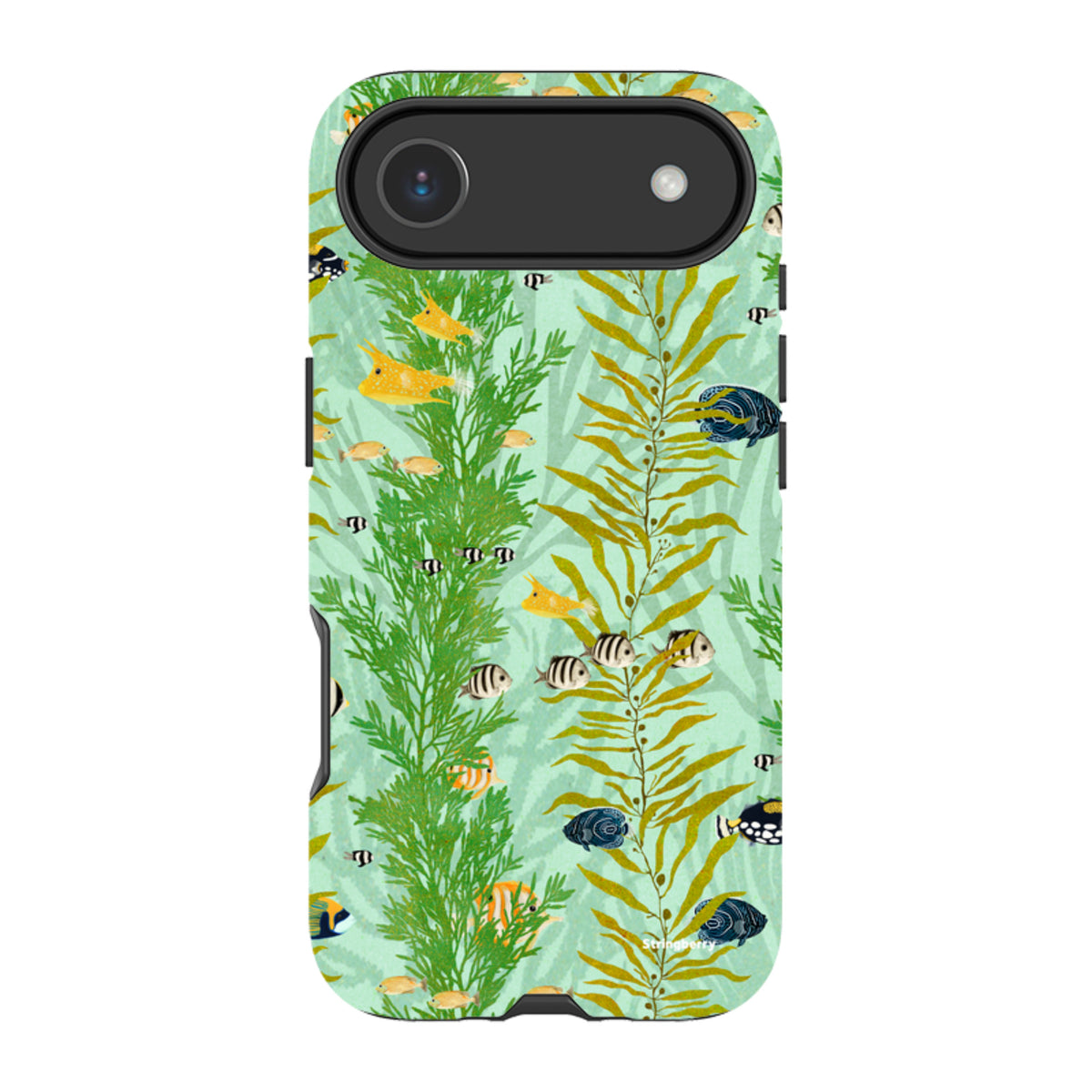 iPhone MagSafe Tough Case - Reef Stripe By Katherine Quinn