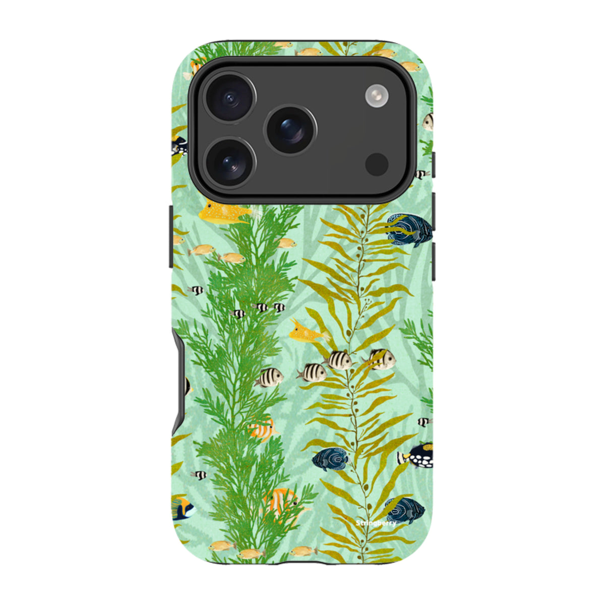iPhone MagSafe Tough Case - Reef Stripe By Katherine Quinn