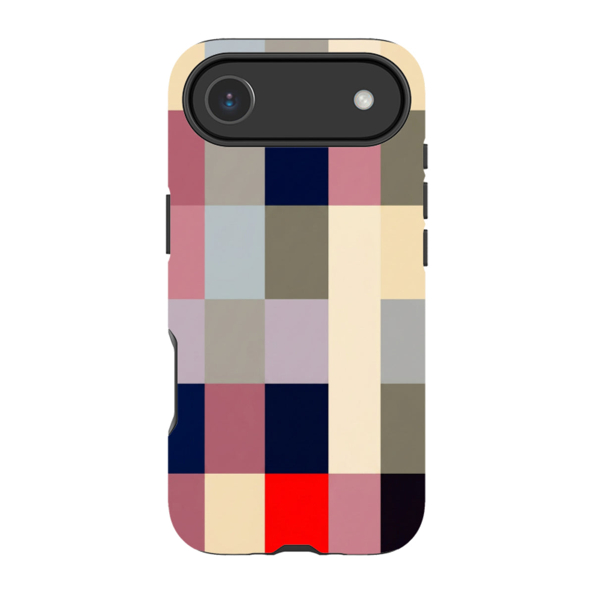 Кейс за iPhone MagSafe Tough Case - Ретро каре
