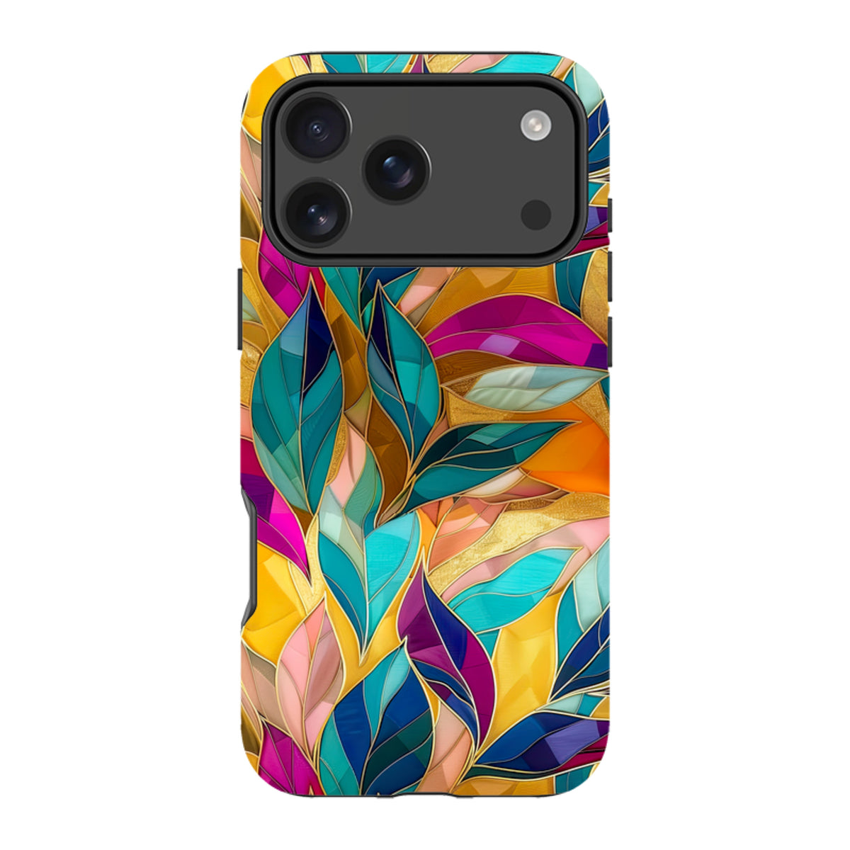 iPhone MagSafe Tough Case - River Leaves