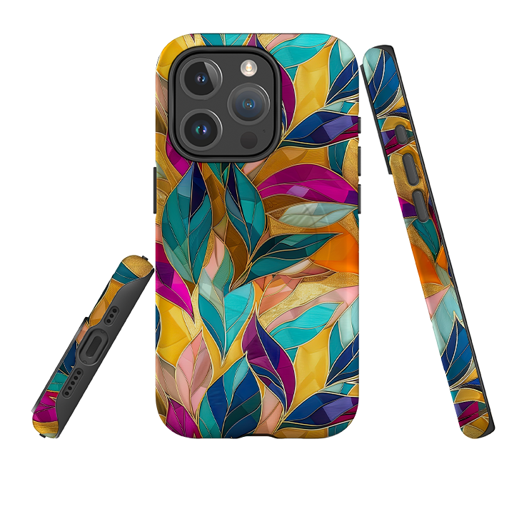 iPhone MagSafe Tough Case - River Leaves