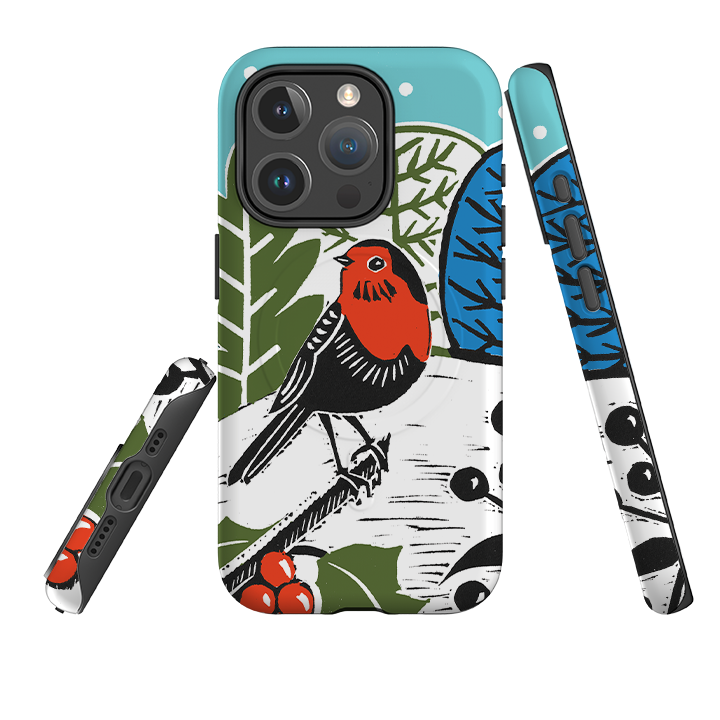 iPhone MagSafe Tough Case -  Robin By Kate Heiss