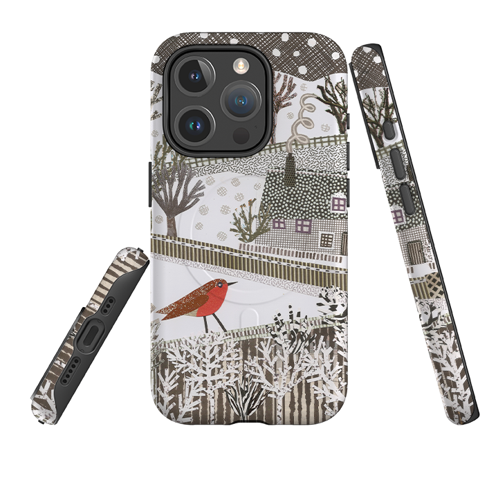 iPhone MagSafe Tough Case -  Robin Cottage By Jane Robbins