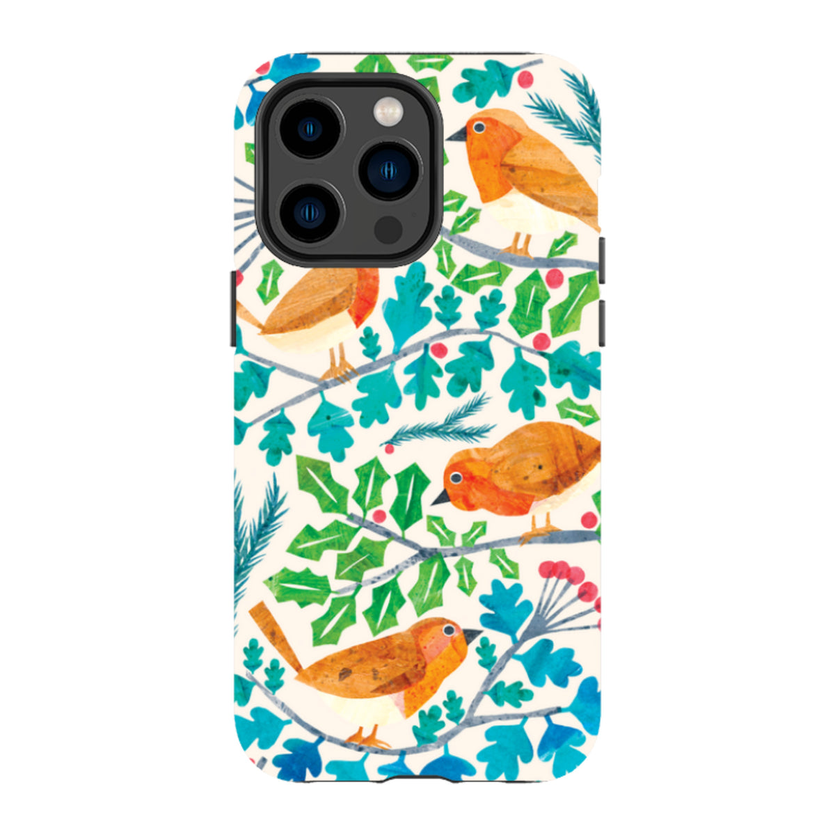 iPhone MagSafe Tough Case - Robins By Tracey English
