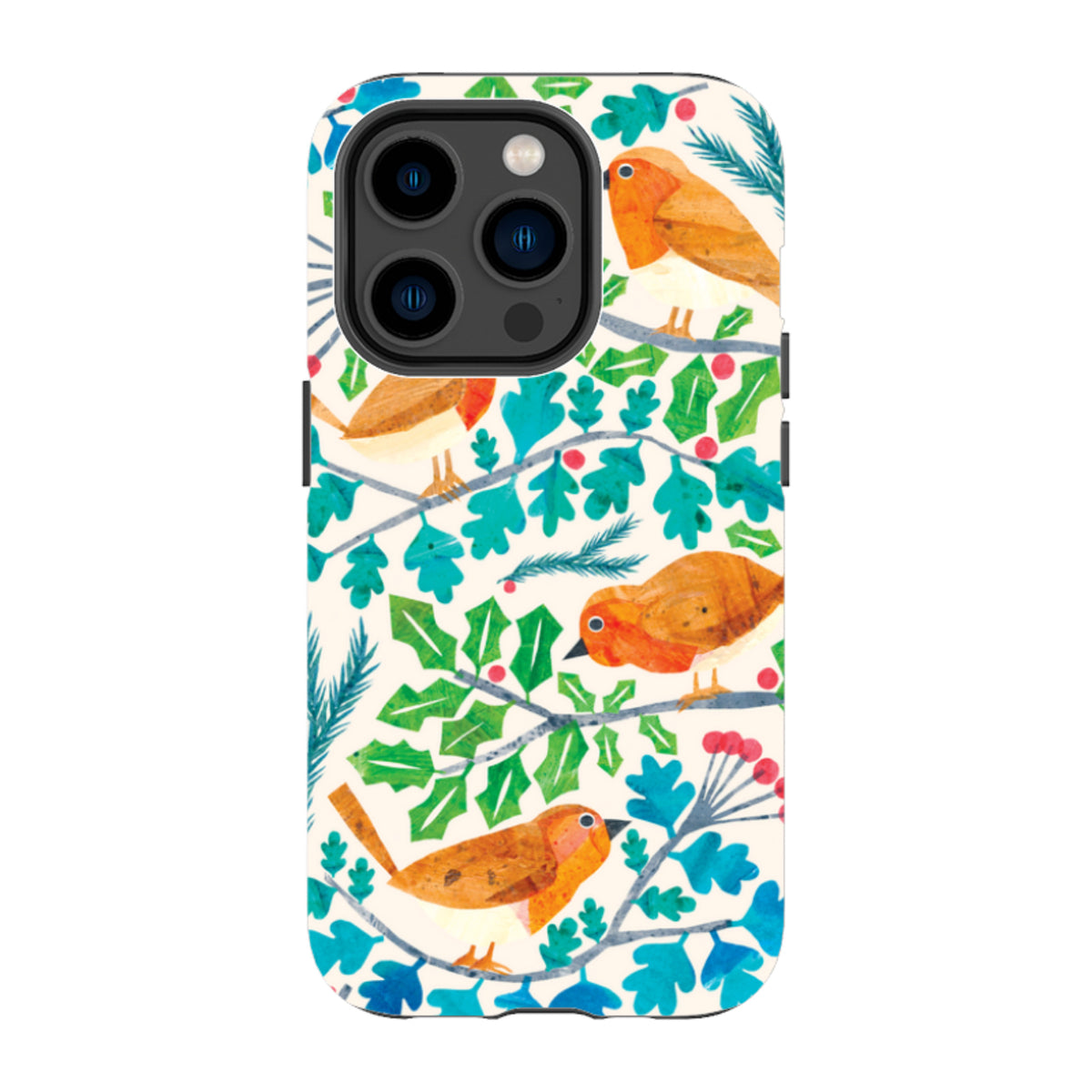 iPhone MagSafe Tough Case - Robins By Tracey English