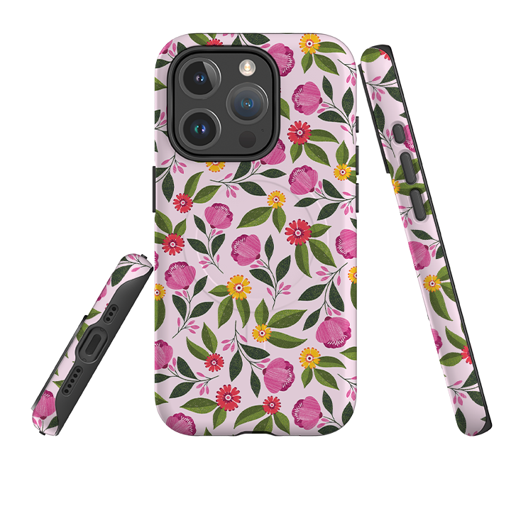 iPhone MagSafe Tough Case -  Rose Garden II By Ali Brookes