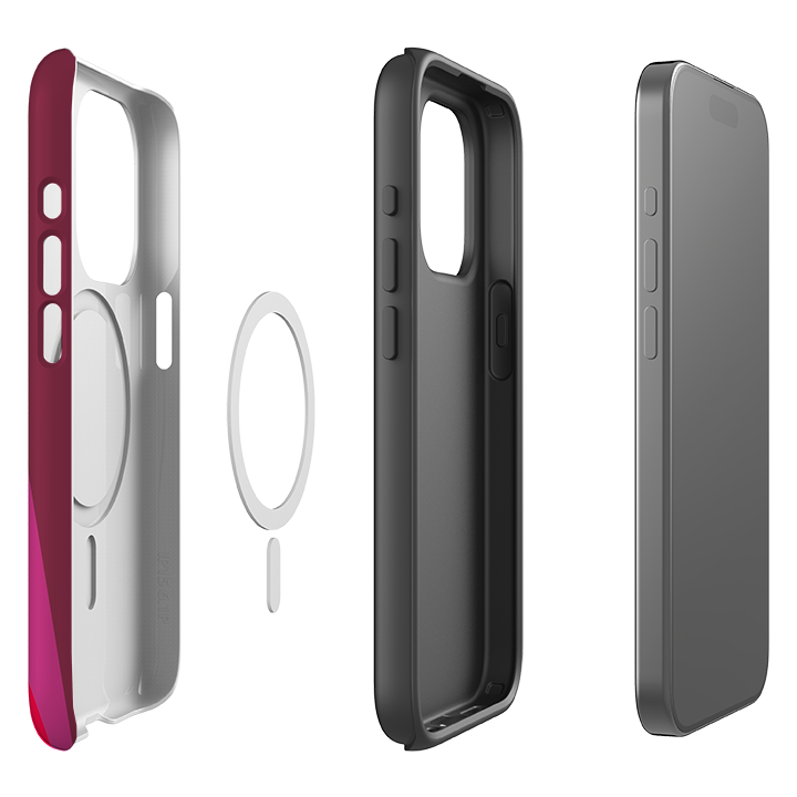 iPhone MagSafe Tough Case - Ruby Fan By Kitty Joseph