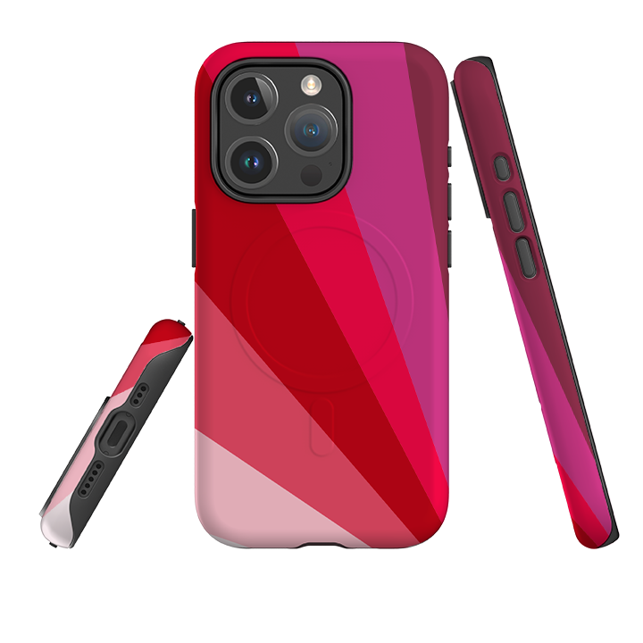 iPhone MagSafe Tough Case - Ruby Fan By Kitty Joseph