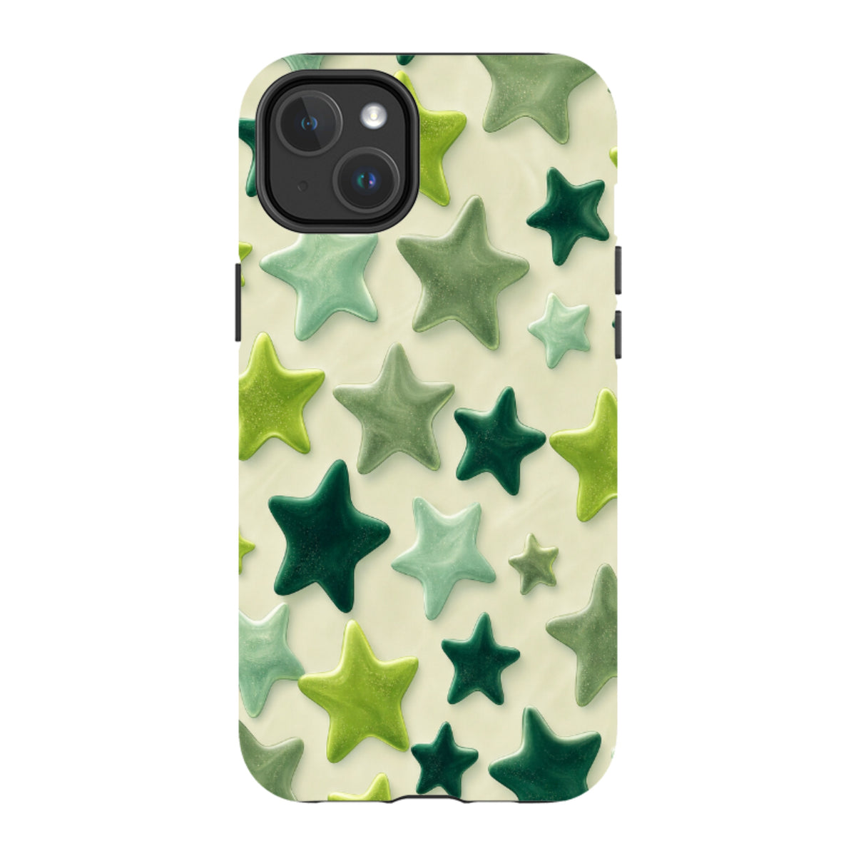 iPhone MagSafe Tough Case - Sage Green Star