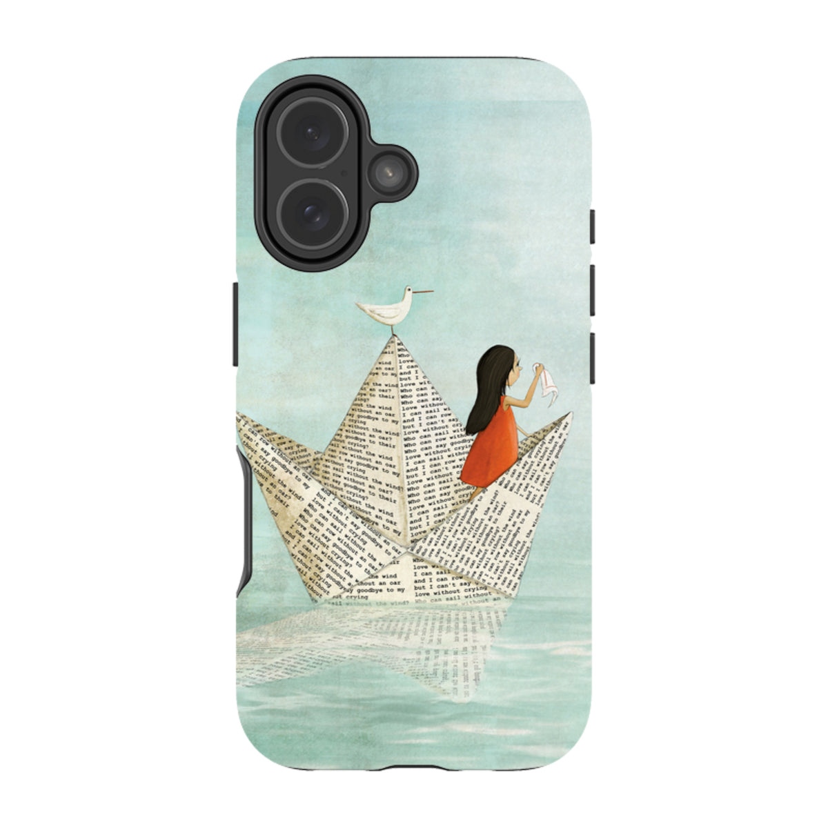 iPhone MagSafe Tough Case - Sail Without A Wind By Maja Lindberg
