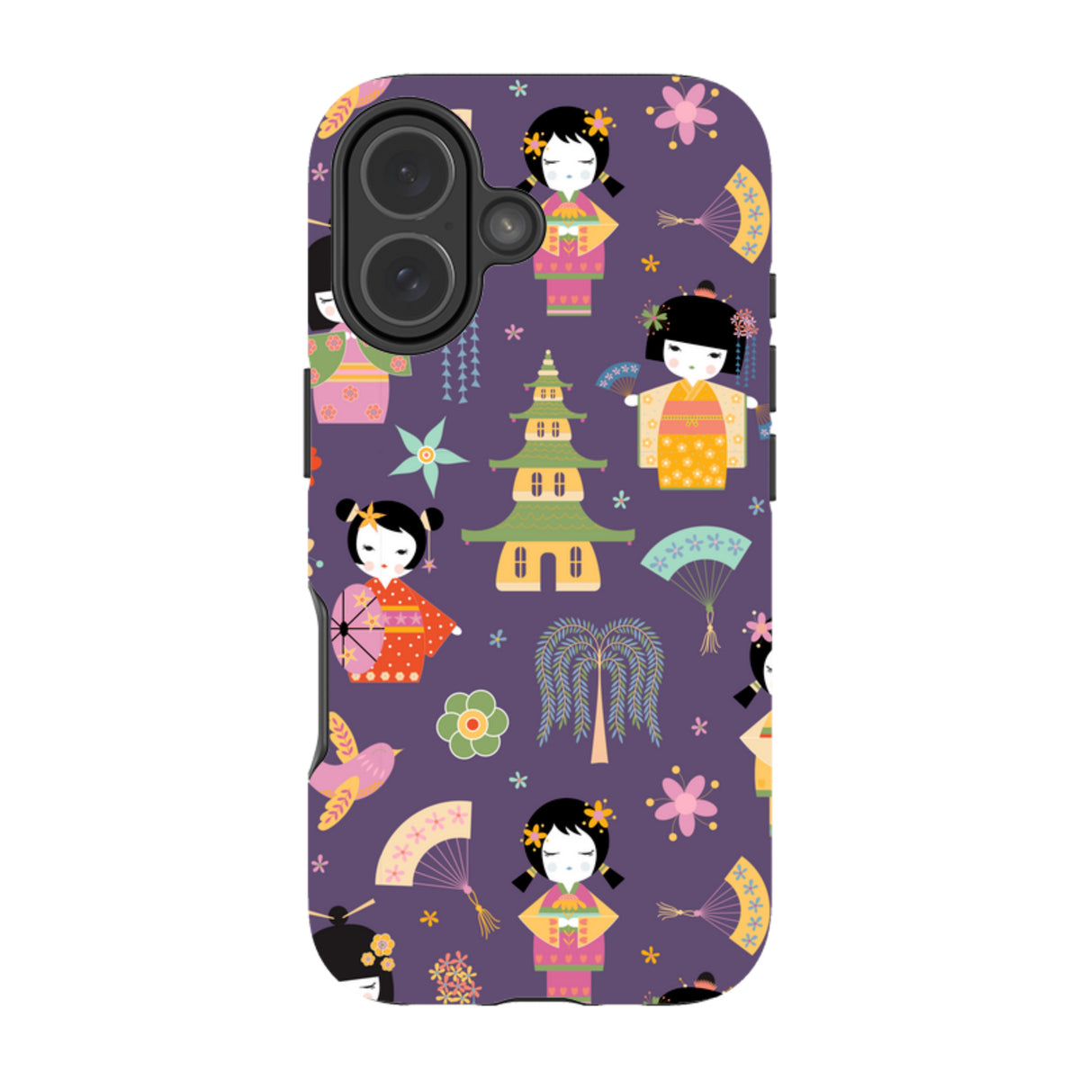 iPhone MagSafe Tough Case -  Sakura By Suzy Taylor