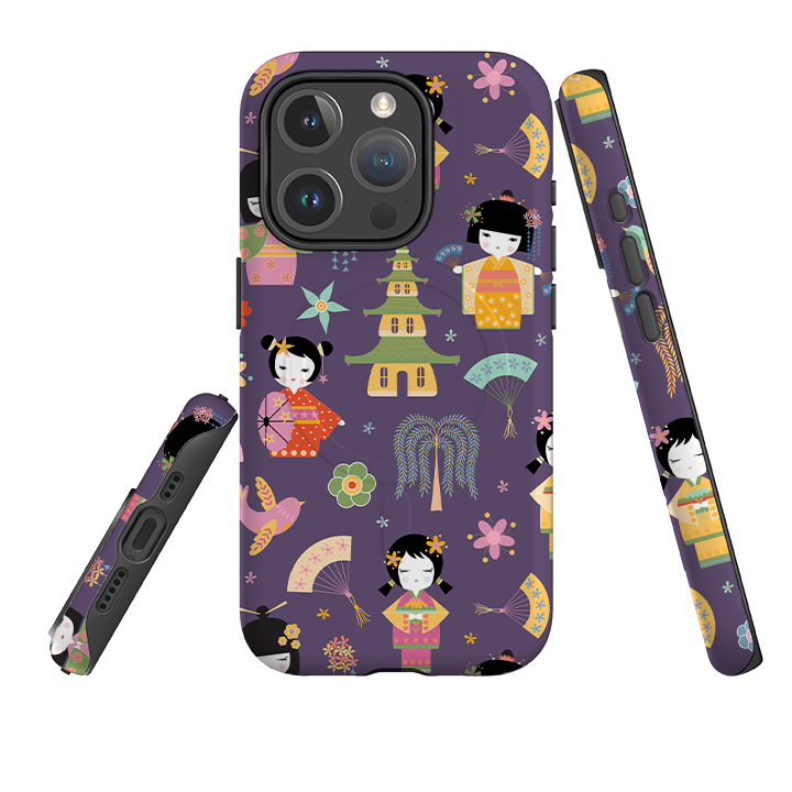 iPhone MagSafe Tough Case -  Sakura By Suzy Taylor