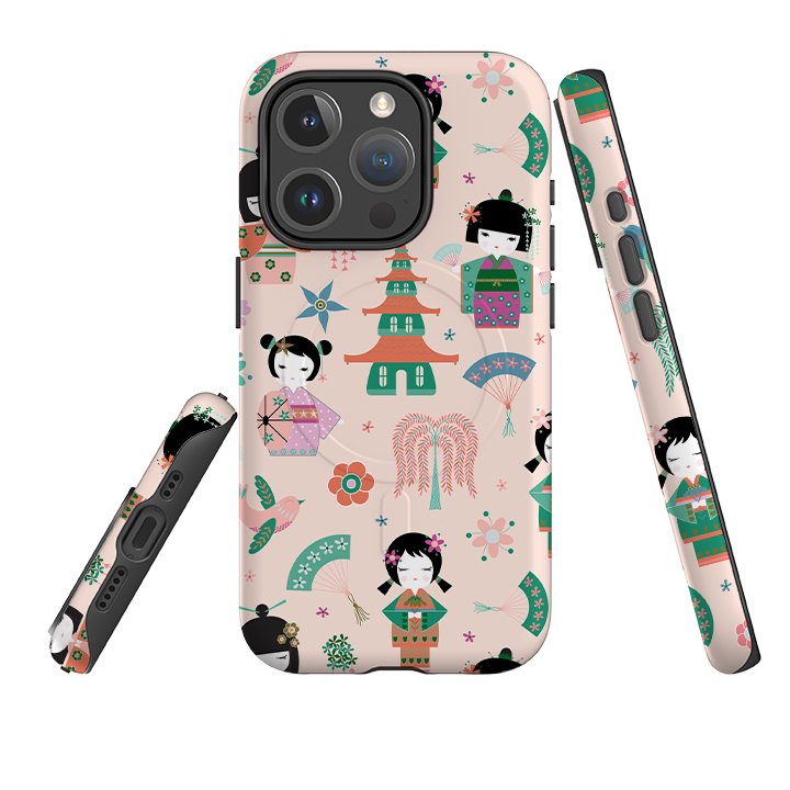 iPhone MagSafe Tough Case -  Sakura II By Suzy Taylor