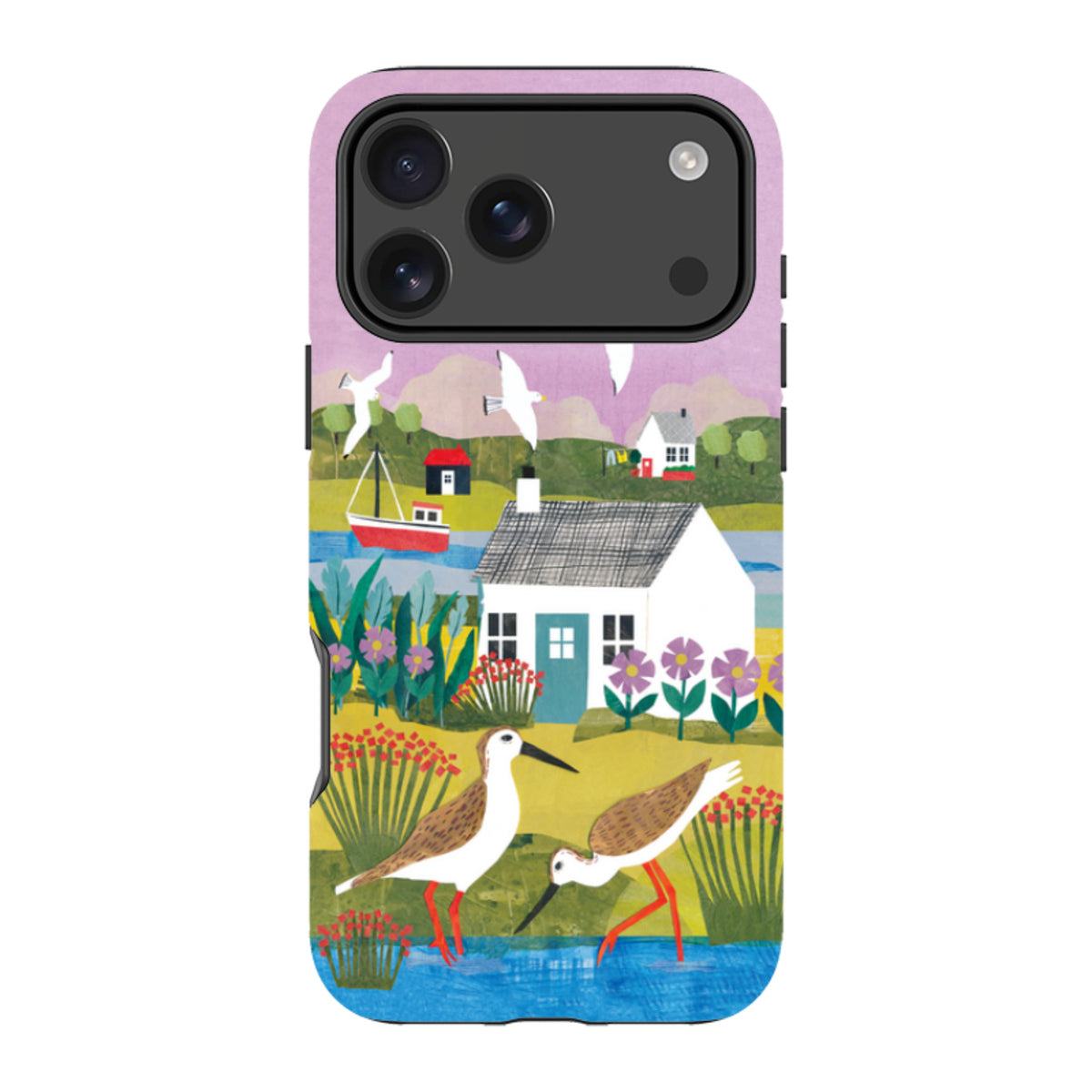 iPhone MagSafe Tough Case - Sandpiper By Tracey English