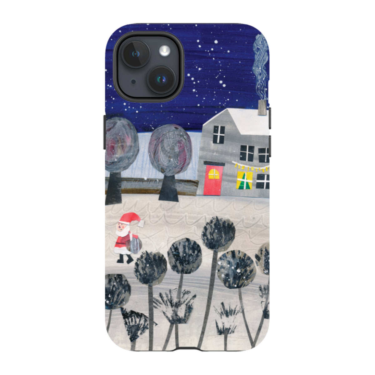 iPhone MagSafe Tough Case - Santa By Tracey English