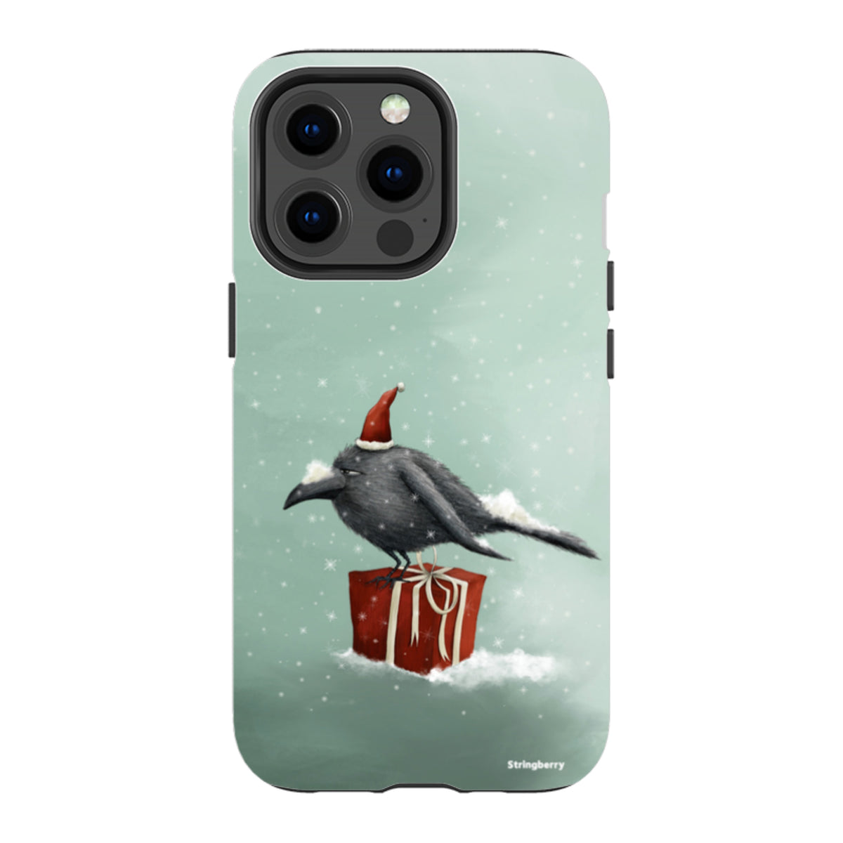 iPhone MagSafe Tough Case - Santa Crow By Maja Lindberg