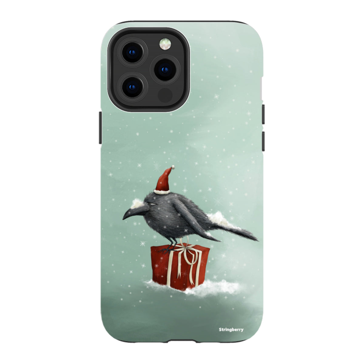 iPhone MagSafe Tough Case - Santa Crow By Maja Lindberg