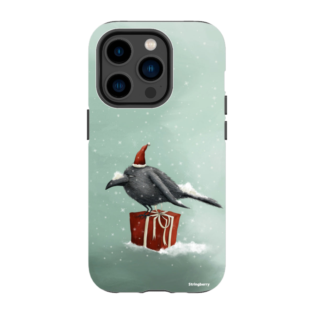 iPhone MagSafe Tough Case - Santa Crow By Maja Lindberg