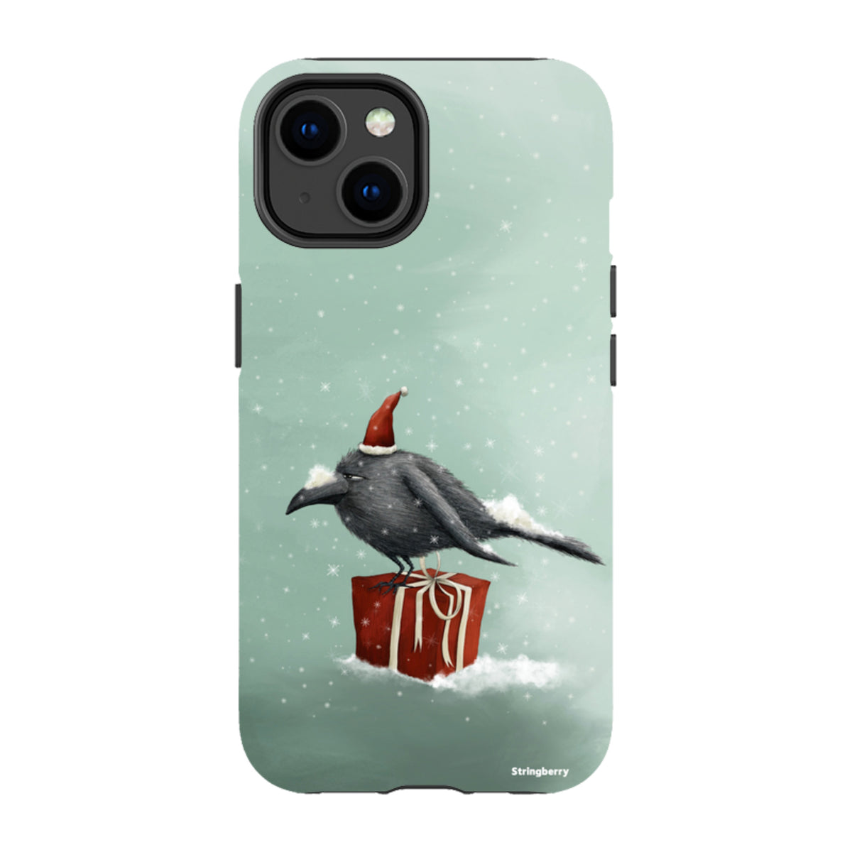 iPhone MagSafe Tough Case - Santa Crow By Maja Lindberg