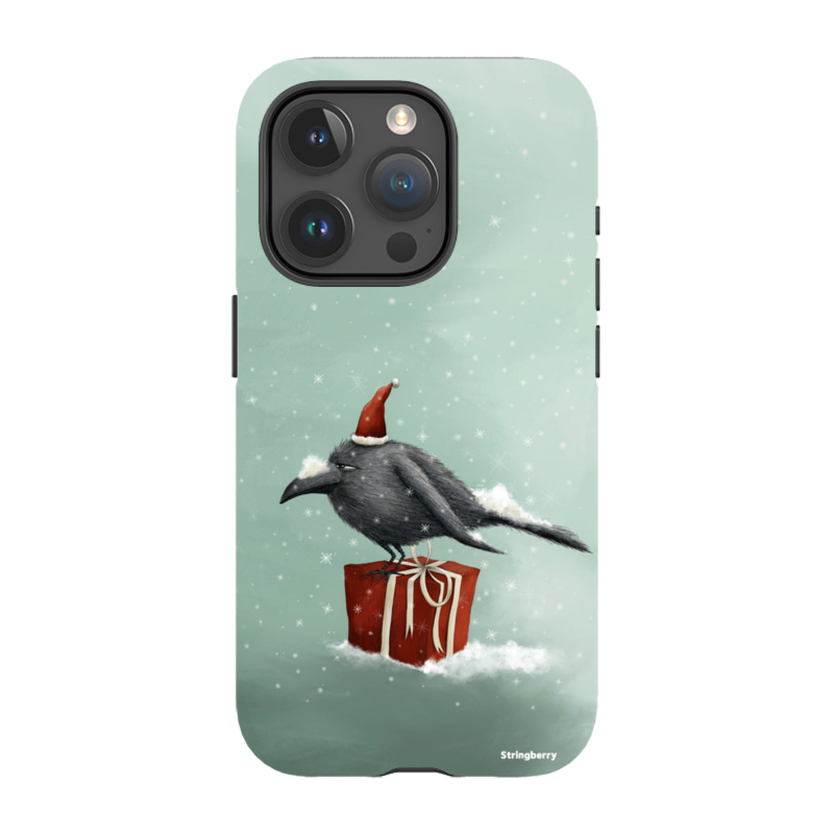 iPhone MagSafe Tough Case - Santa Crow By Maja Lindberg