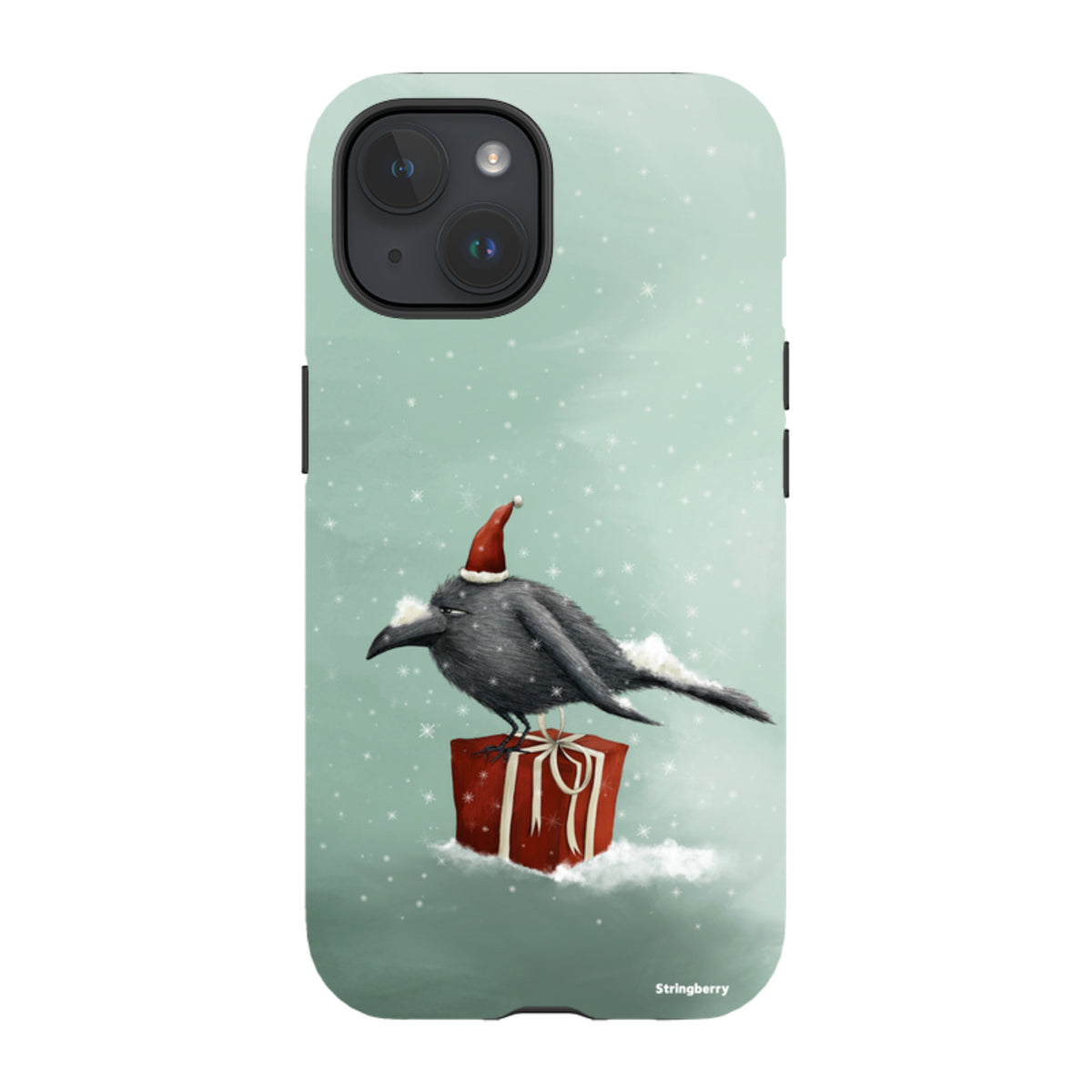 iPhone MagSafe Tough Case - Santa Crow By Maja Lindberg