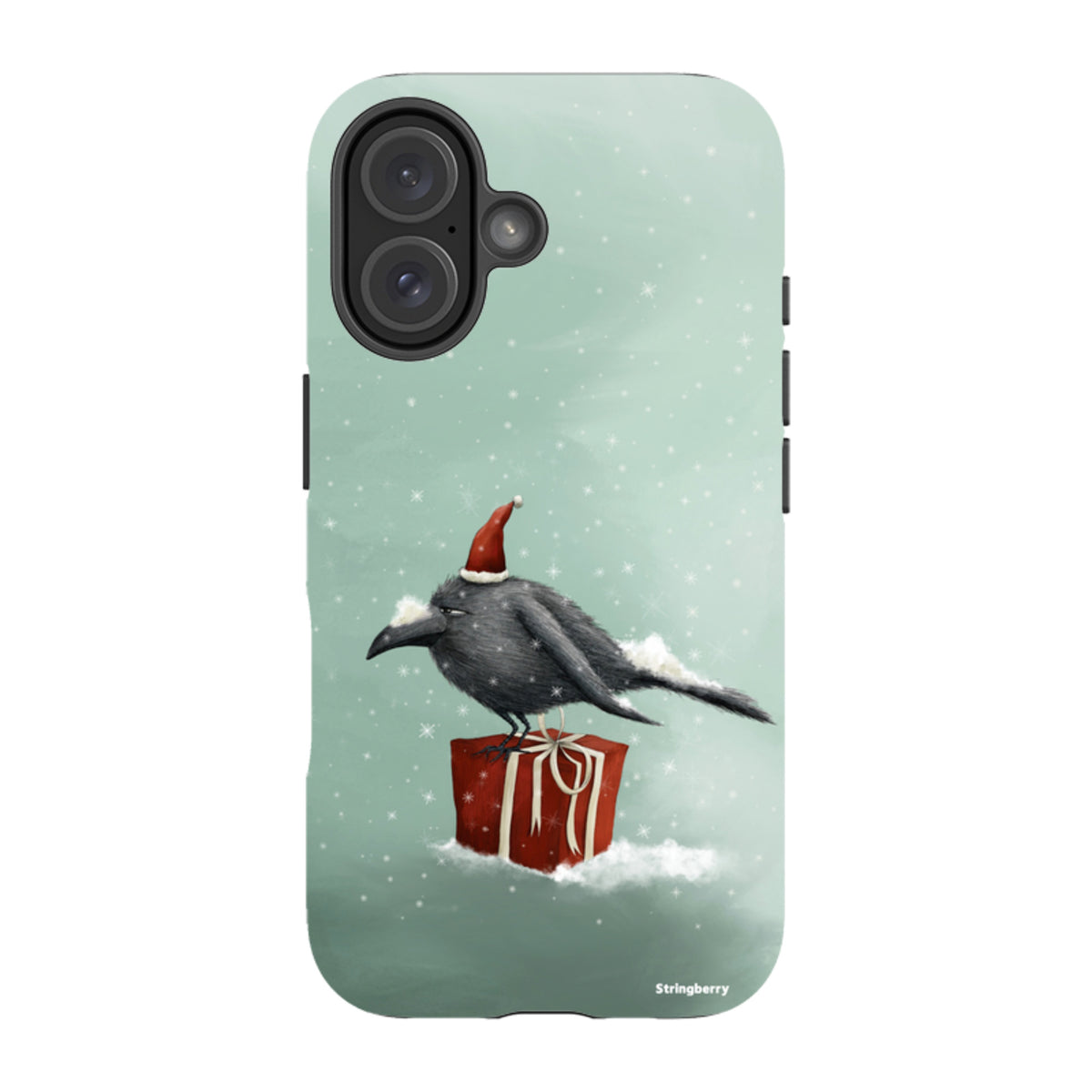 iPhone MagSafe Tough Case - Santa Crow By Maja Lindberg