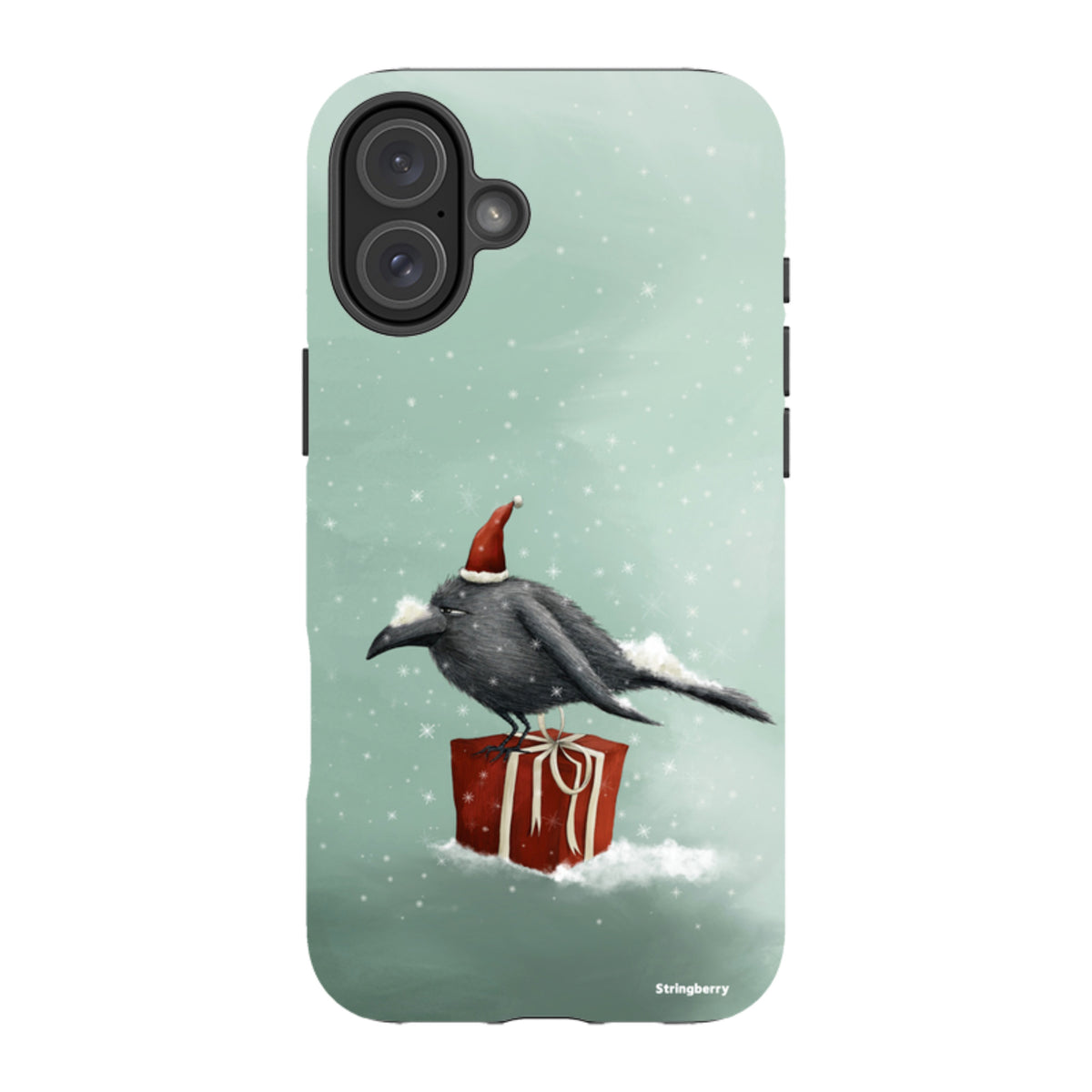 iPhone MagSafe Tough Case - Santa Crow By Maja Lindberg