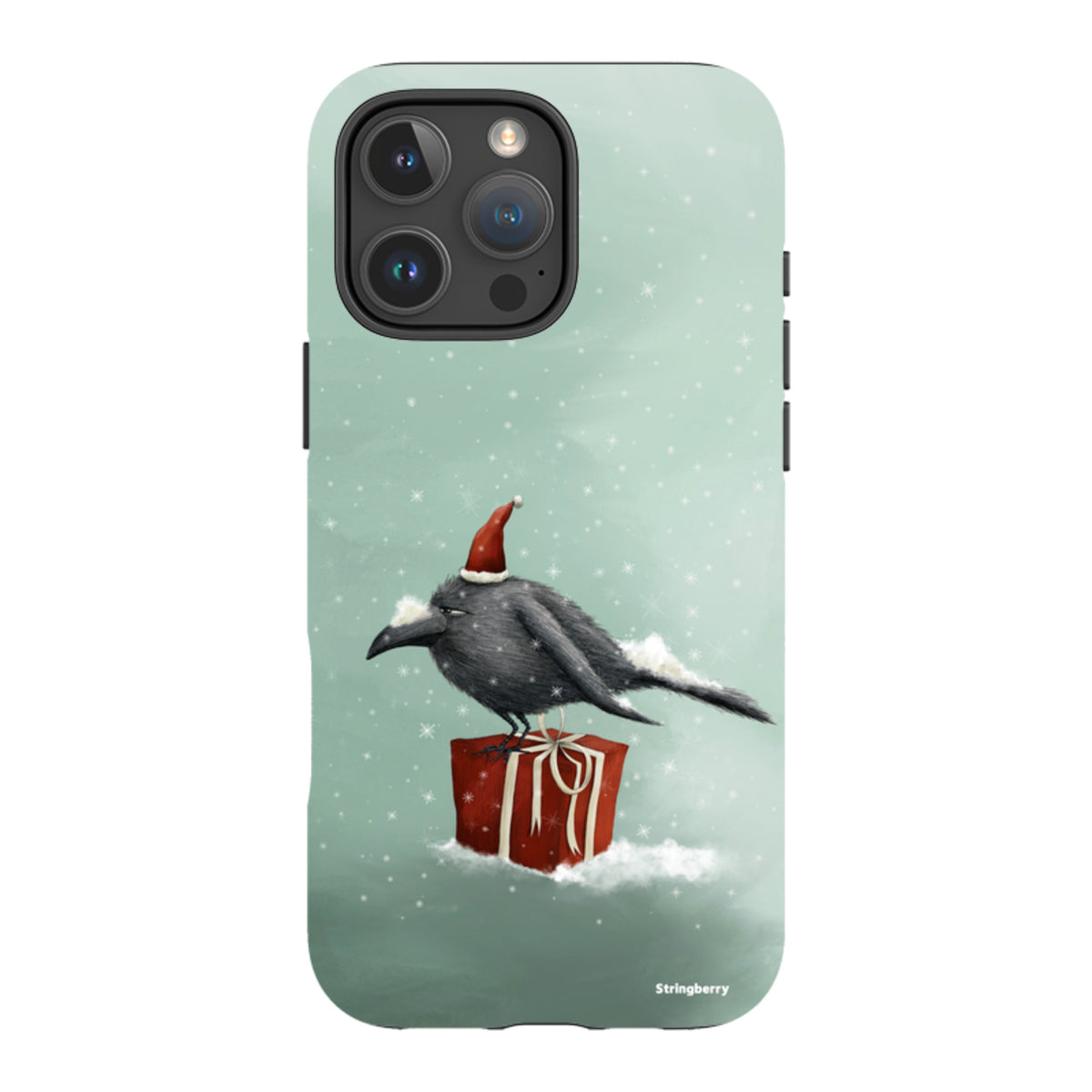 iPhone MagSafe Tough Case - Santa Crow By Maja Lindberg