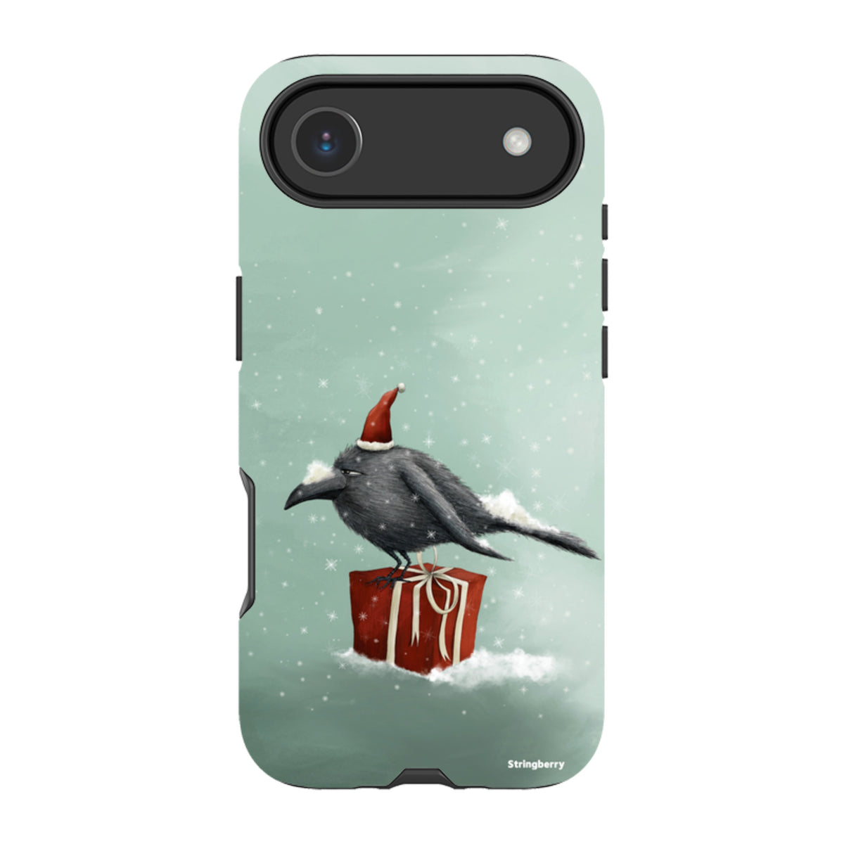 iPhone MagSafe Tough Case - Santa Crow By Maja Lindberg