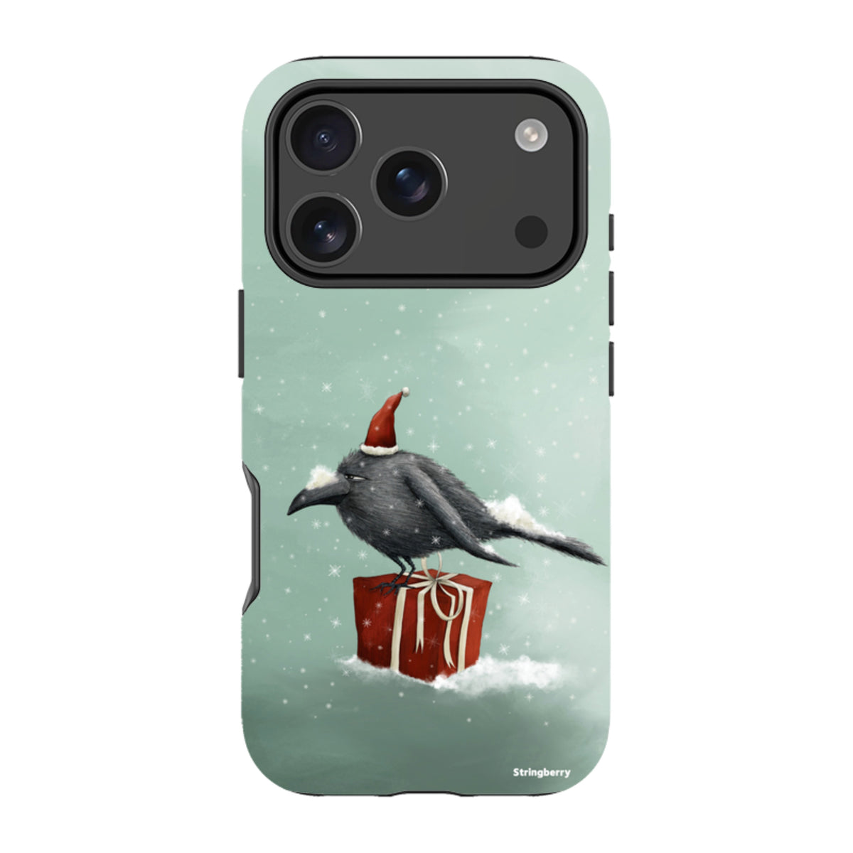 iPhone MagSafe Tough Case - Santa Crow By Maja Lindberg