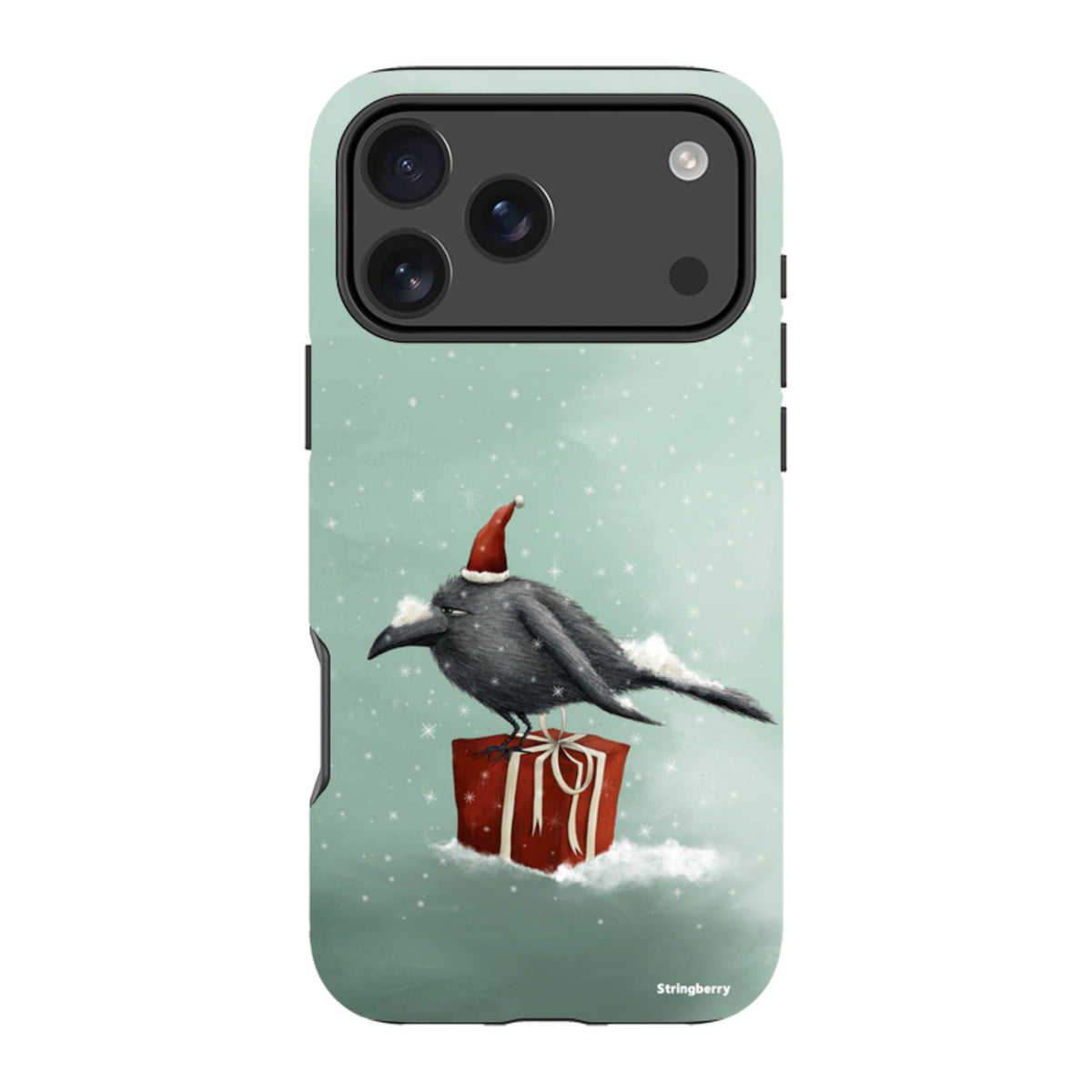 iPhone MagSafe Tough Case - Santa Crow By Maja Lindberg
