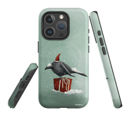 iPhone MagSafe Tough Case - Santa Crow By Maja Lindberg