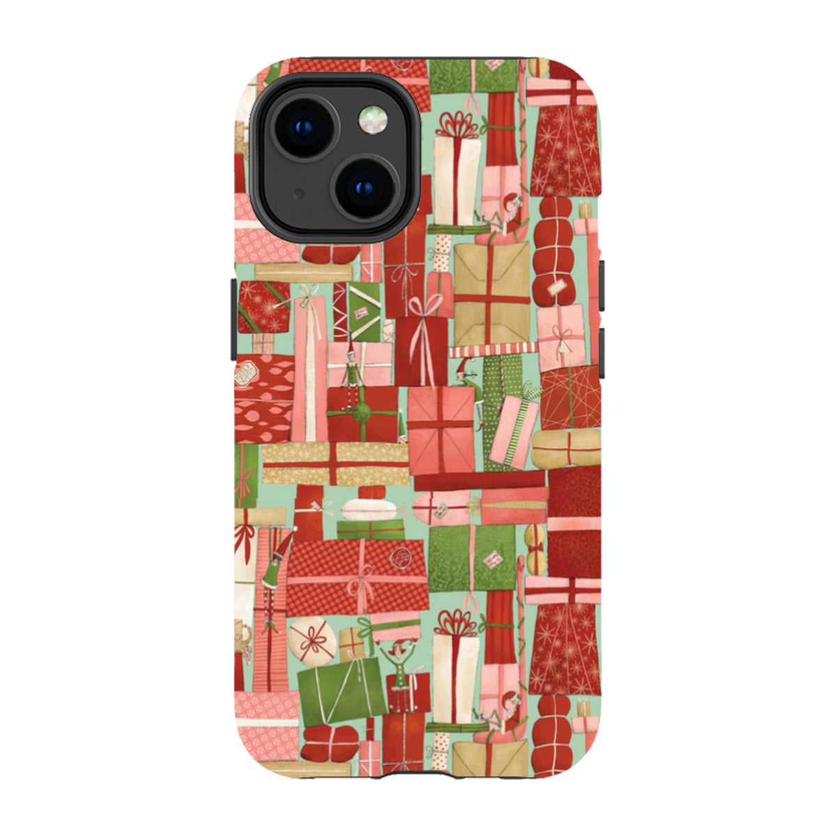 iPhone MagSafe Tough Case - Santas Helpers By Maja Lindberg