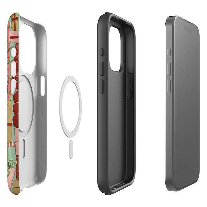 iPhone MagSafe Tough Case - Santas Helpers II By Maja Lindberg