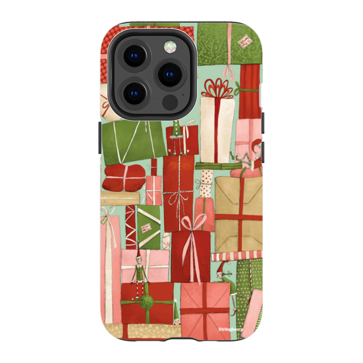 iPhone MagSafe Tough Case - Santas Helpers II By Maja Lindberg