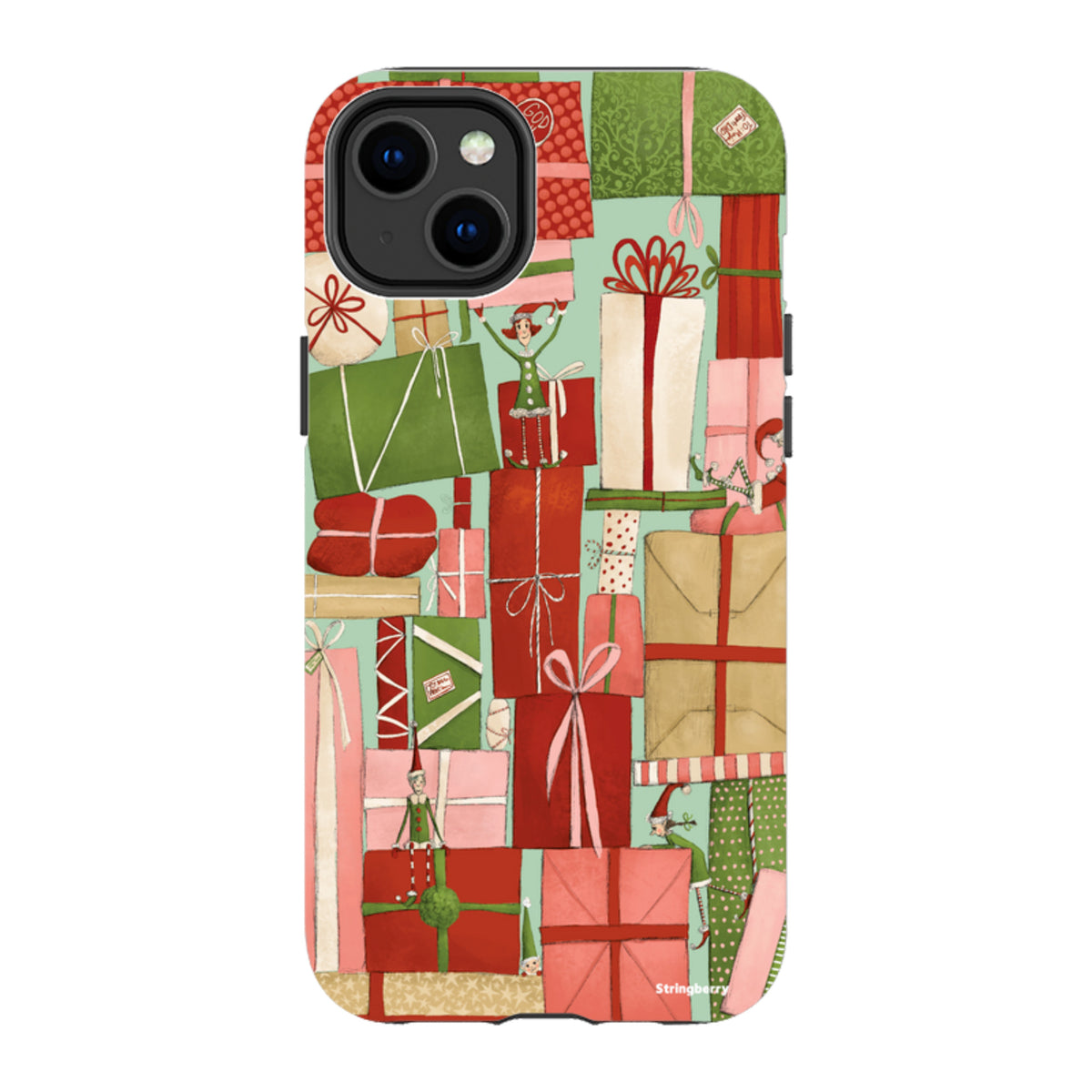iPhone MagSafe Tough Case - Santas Helpers II By Maja Lindberg