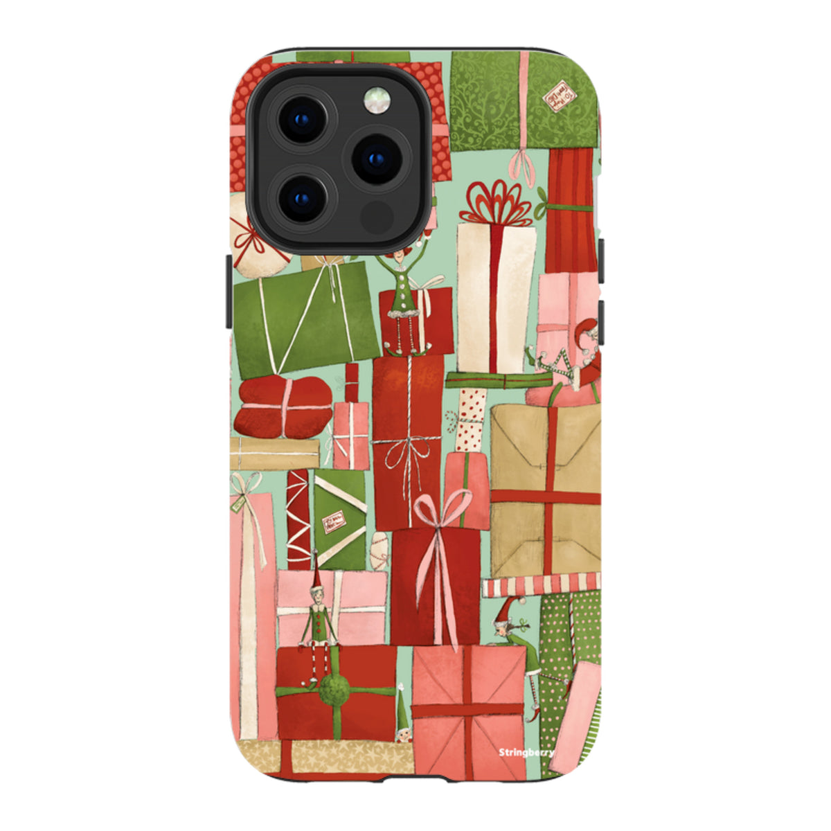 iPhone MagSafe Tough Case - Santas Helpers II By Maja Lindberg