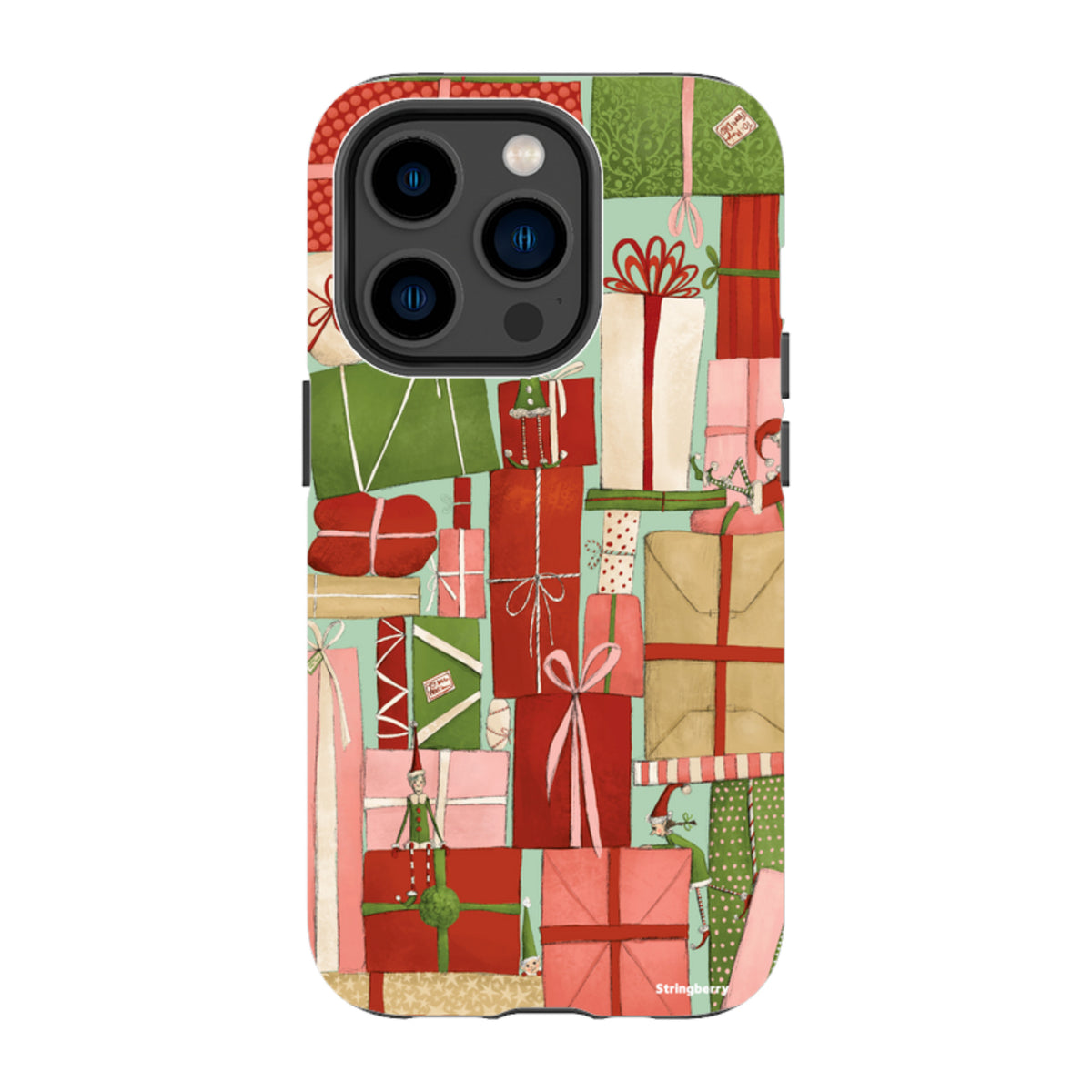 iPhone MagSafe Tough Case - Santas Helpers II By Maja Lindberg